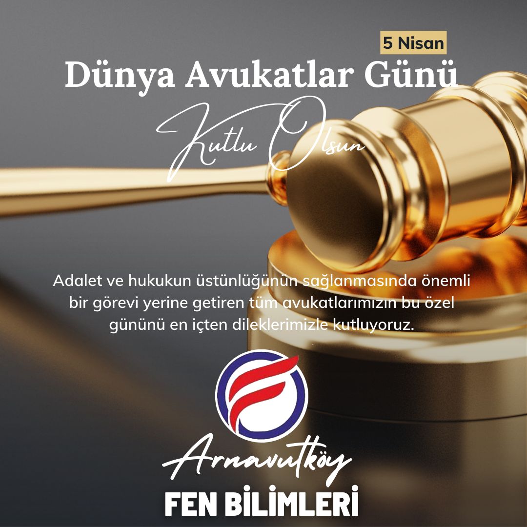 Dünya Avukatlar Gününüz Kutlu Olsun