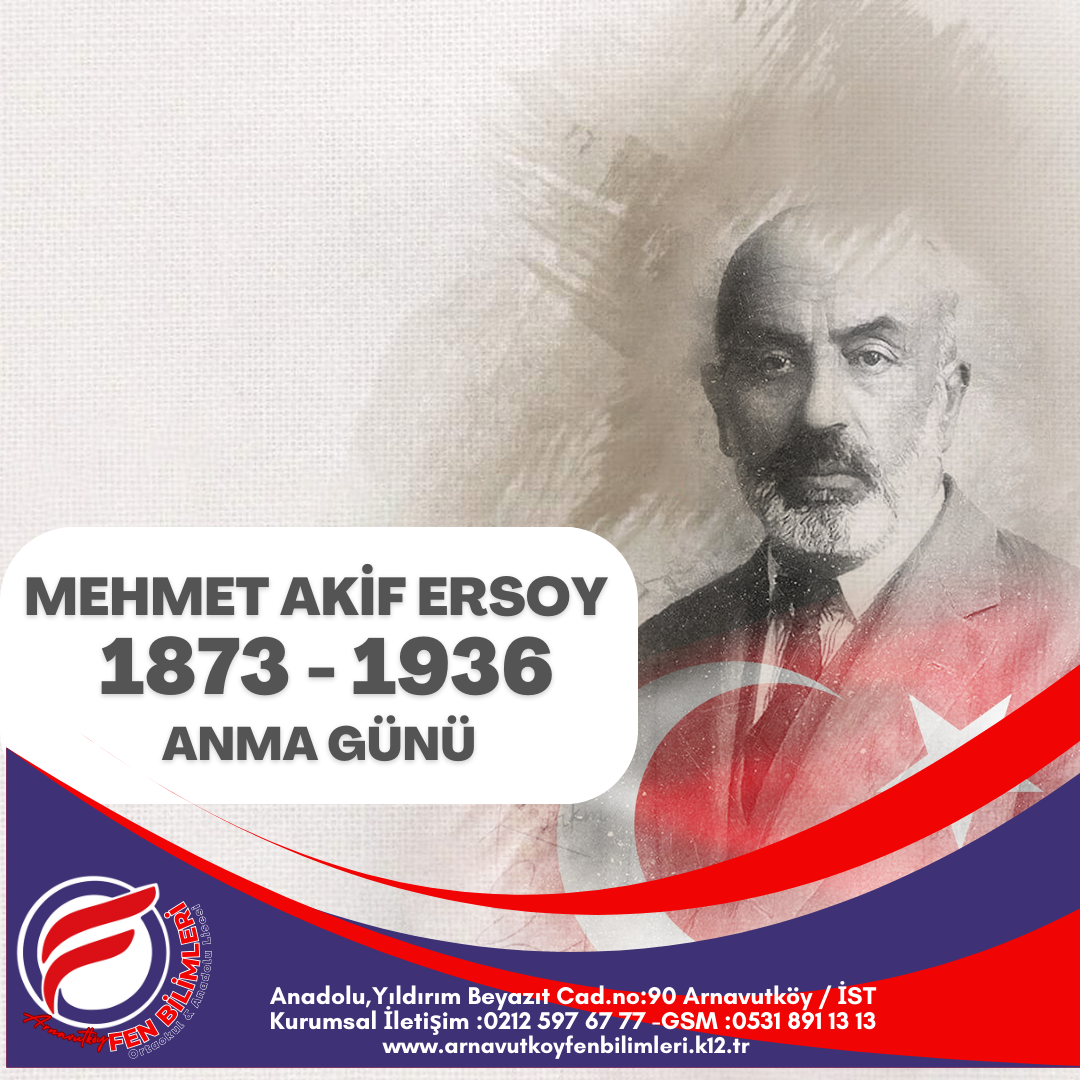 20 - 27 ARALIK MEHMET AKİF ERSOY ANMA GÜNÜ