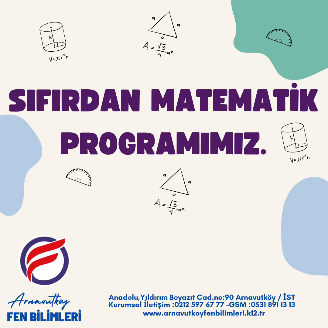 Sıfırdan matematik programımız.